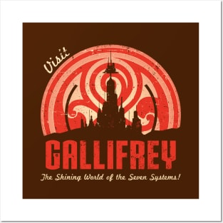 Visit Gallifrey - V2 Posters and Art